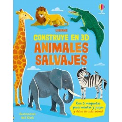 Construye en 3D animales salvajes