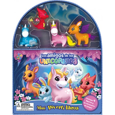 Los amigos de los unicornios  Mini Diverti-Libros 