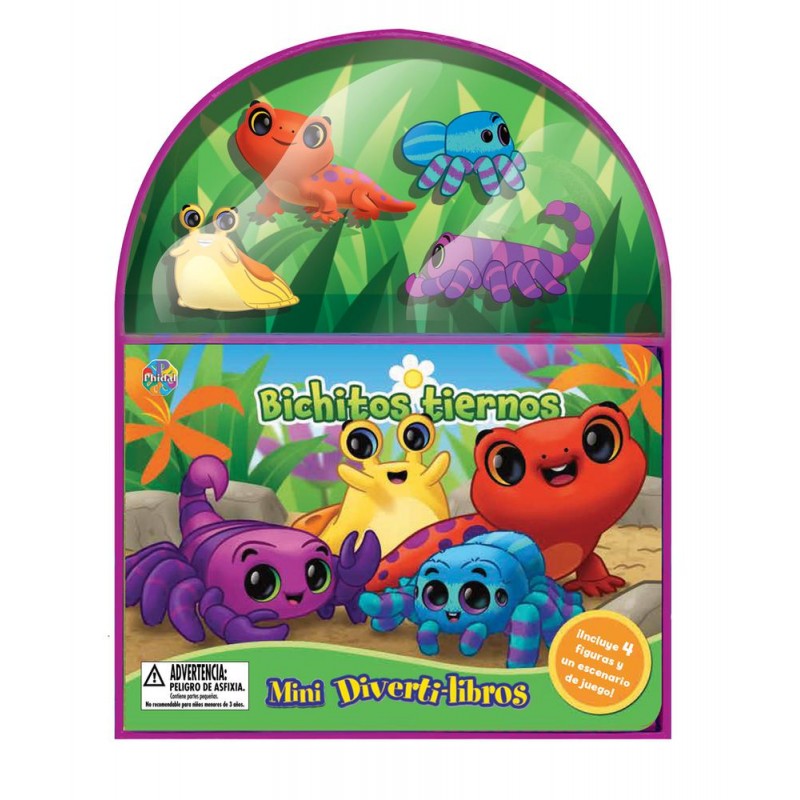Bichitos tiernos  Mini Diverti-Libros 