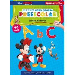 Aprende con Disney  Primeras letras  Libro-pizarra