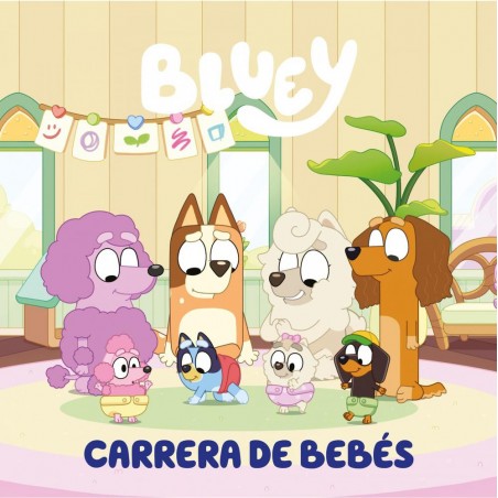 Bluey  Un cuento - Carrera de bebés  edición en es