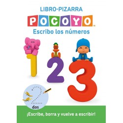 Pocoyó  Lectoescritura - Escribo los números   Lib