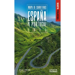 Mapa de Carreteras de España y Portugal 1 340 000 