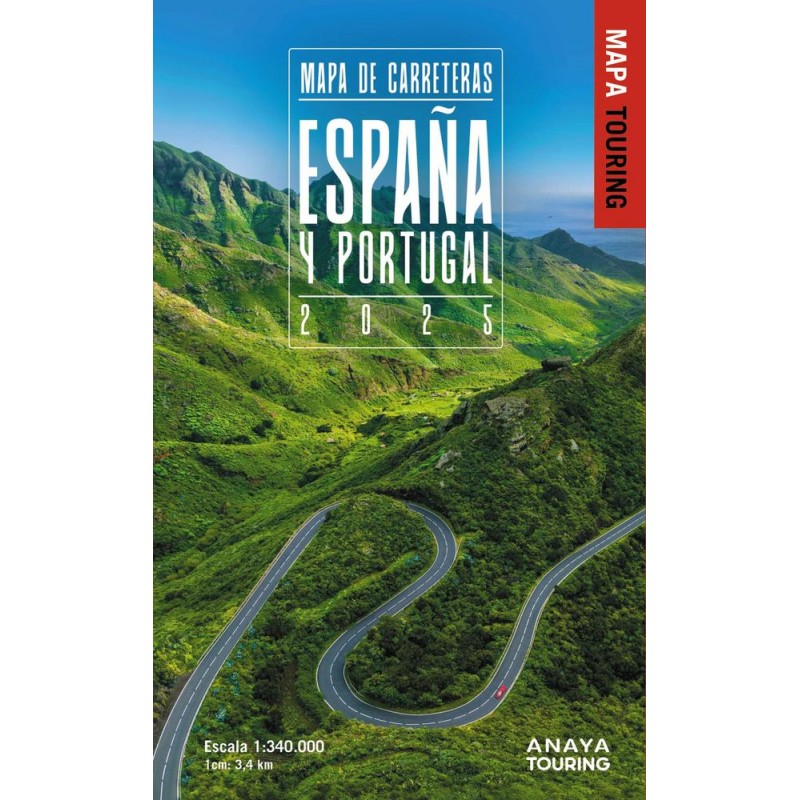Mapa de Carreteras de España y Portugal 1 340 000 Mapa de Carreteras de España y Portugal 1 340 000
