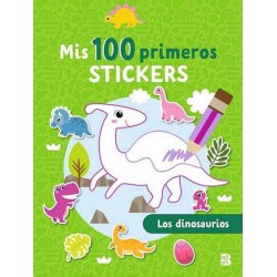 Mis 100 primeros stickers dinosaurios