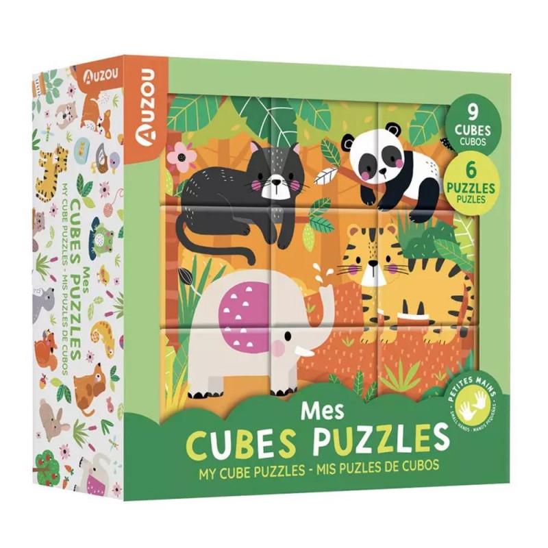 Mi puzzle cubo de animales adorables Mi puzzle cubo de animales adorables
