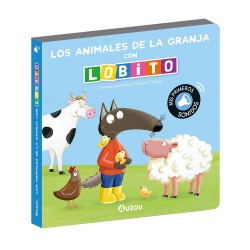 Lobito  libro sonidos animales de la granja