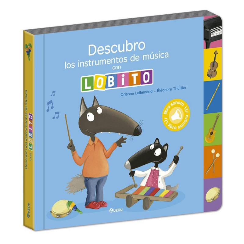 Lobito  descubro instrumentos de música
