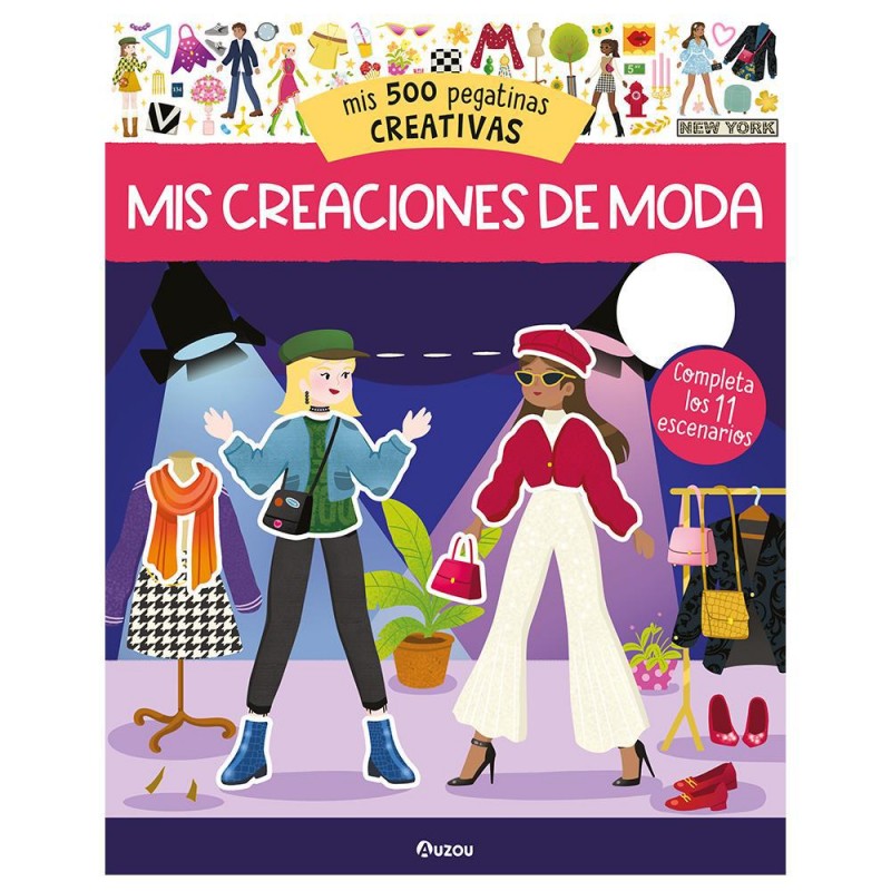 Mis 500 pegatinas creaciones de moda Mis 500 pegatinas creaciones de moda