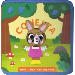 Mira  toca y encuentra  Conejita