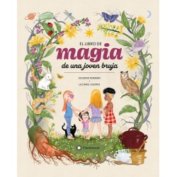 El libro de magia de una joven bruja