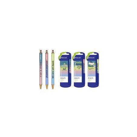 Boligrafo rainbow con mensaje bismark