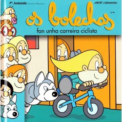Os bolechas fan unha carreira ciclista