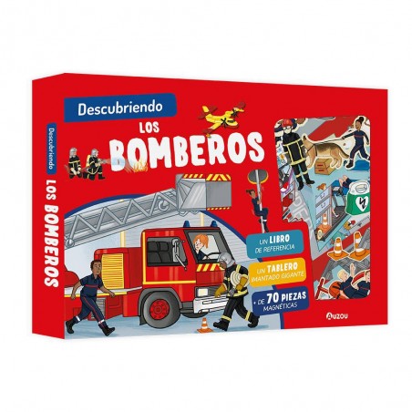 Descubriendo a los bomberos  tablero magnético