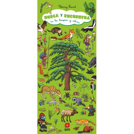 Busca y encuentra en los bosques y selvas