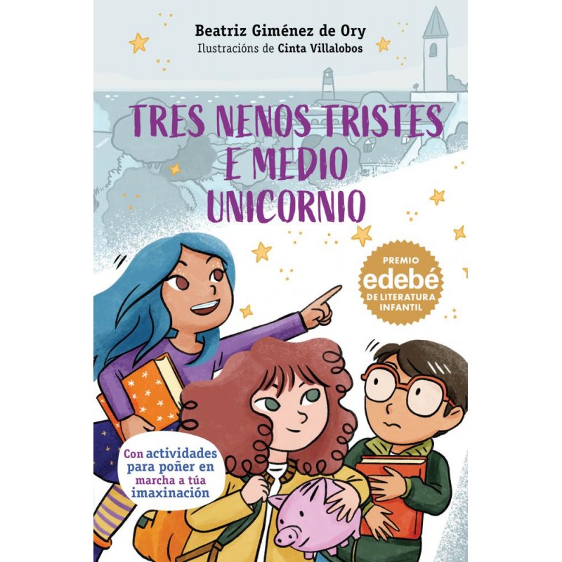Tres nenos tristes e medio unicornio Tres nenos tristes e medio unicornio