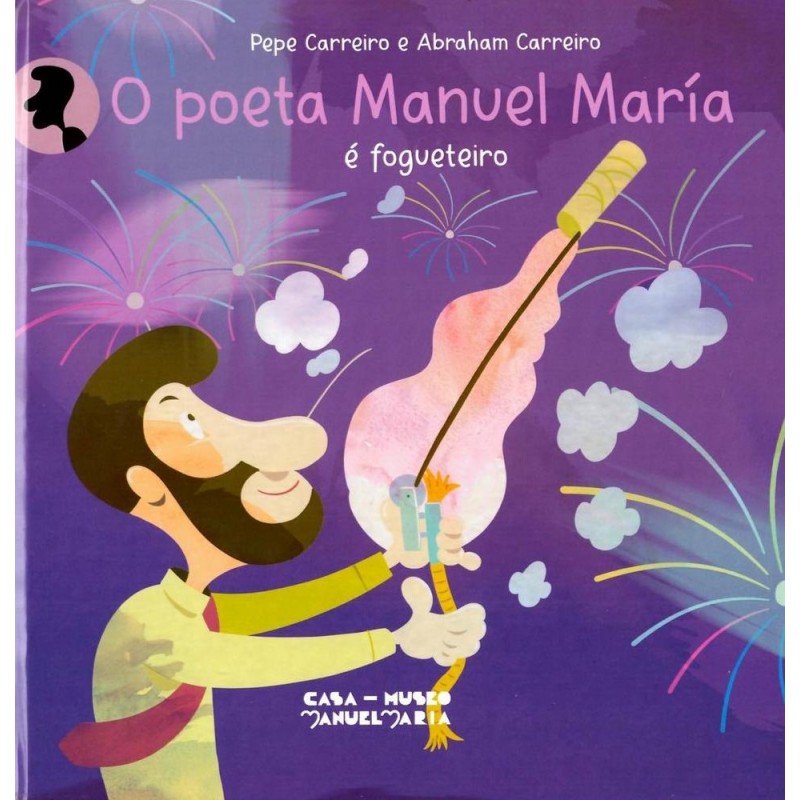 O poeta Manuel María é fogueteiro
