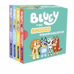 Bluey  Libro juguete - Bluey y sus amigos  Pequeña