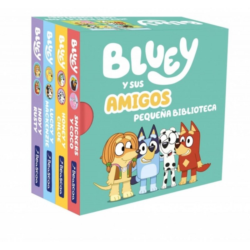 Bluey Libro juguete - Bluey y sus amigos Pequeña Bluey Libro juguete - Bluey y sus amigos Pequeña