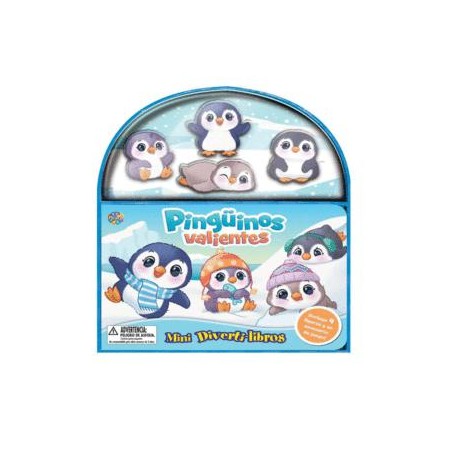 Pingüinos valientes   Mini Diverti-Libros  