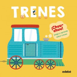 Trenes   Libro   locomotora de madera 