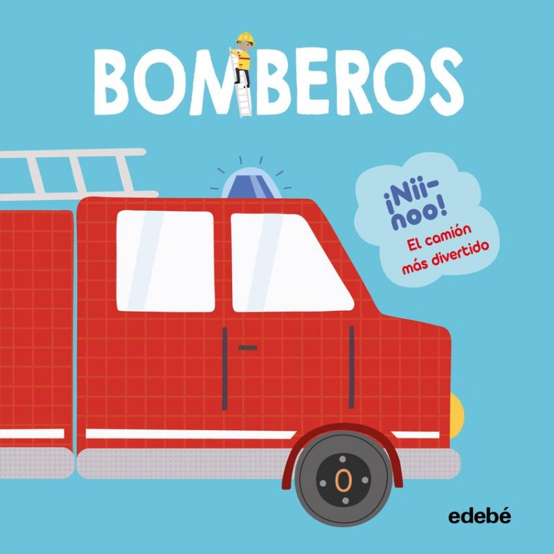 Bomberos Libro camíon de bomberos de madera Bomberos Libro camíon de bomberos de madera