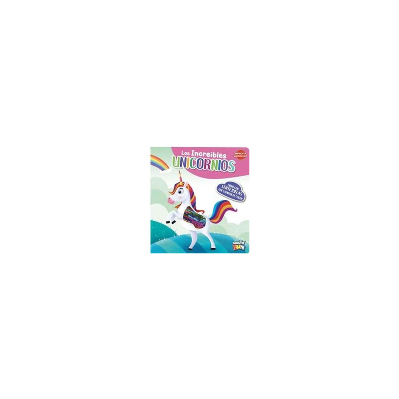 Los increíbles unicornios  Libro con lengüetas