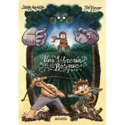 Una librería en el bosque