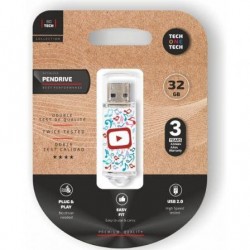 Memoria Usb 32 GB tech one tech videos