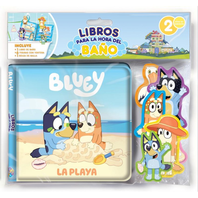 Bluey   Libro Baño  