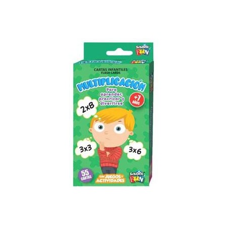 Cartas multiplicacion  cartas infantiles