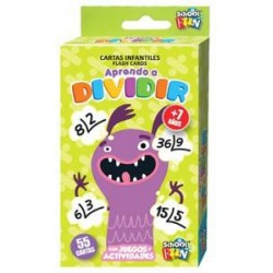 Cartas aprendo a dividir  cartas infantiles