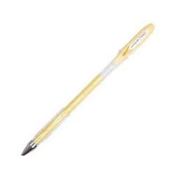 Boligrafo gel uni-ball signo amarillo pastel angel