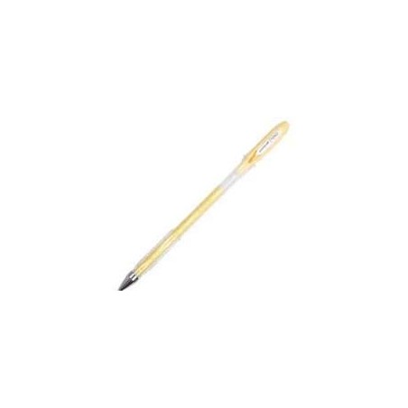Boligrafo gel uni-ball signo amarillo pastel angel