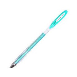 Boligrafo gel uni-ball signo verde pastel angelic