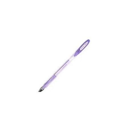 Boligrafo gel uni-ball signo violeta pastel angeli