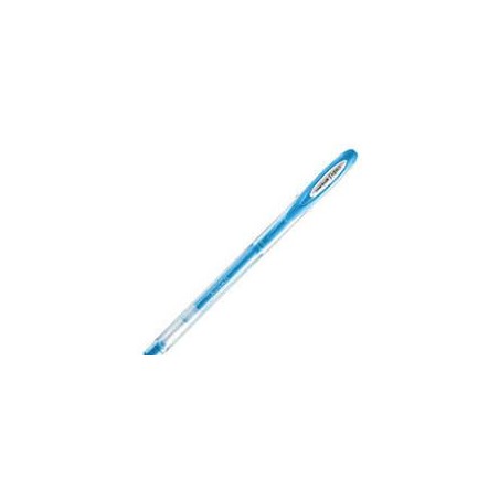 Boligrafo gel uni-ball signo azul pastel angeli
