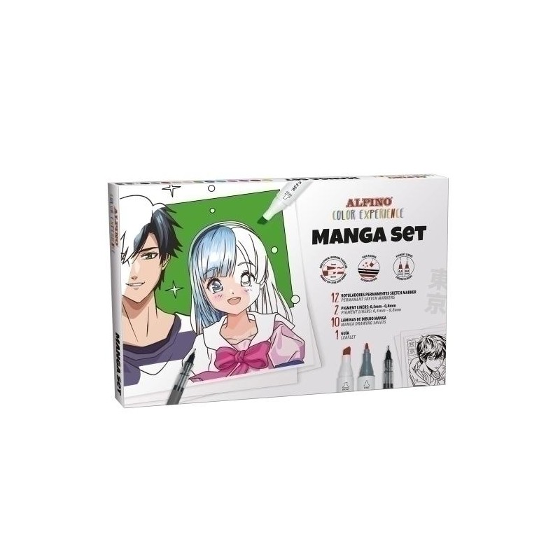 Set manga alpino color experience Set manga alpino color experience