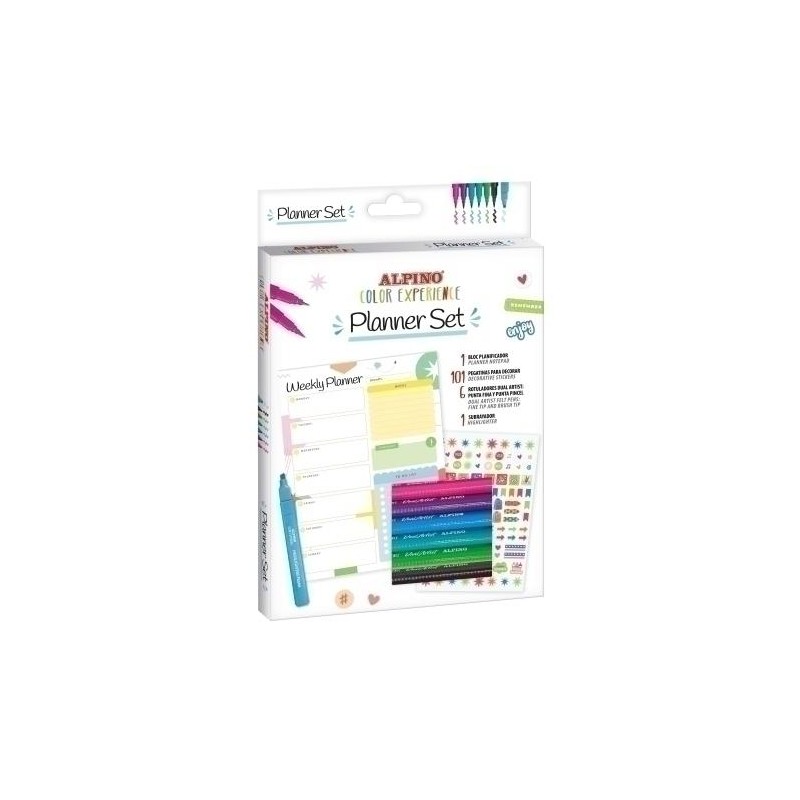 Set planner color expirience Set planner color expirience