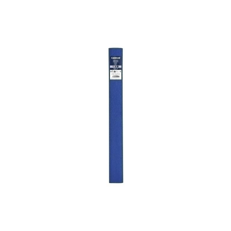 Papel crespon azul exótico canson 30gr 0 5x2 5 met Papel crespon azul exótico canson 30gr 0 5x2 5 met