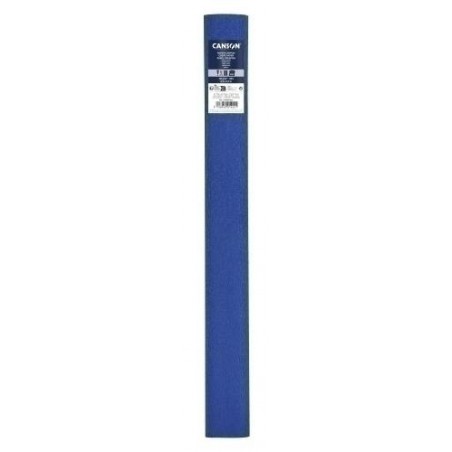 Papel crespon azul exótico canson 30gr 0 5x2 5 met