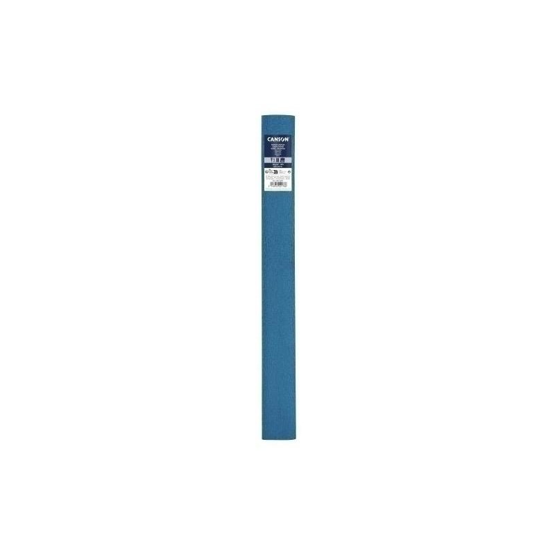 Papel crespon azul mar del sur canson 30gr 0 5x2 5 Papel crespon azul mar del sur canson 30gr 0 5x2 5