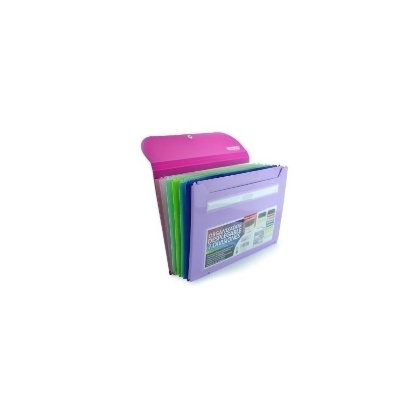 Clasificador acordeón office box 7 dpto desplegabl Clasificador acordeón office box 7 dpto desplegabl