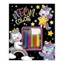 Set color neón  Unicornios