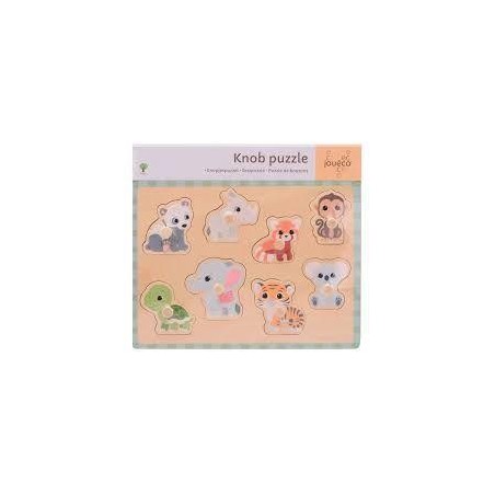 Puzzle de madera animales joueco