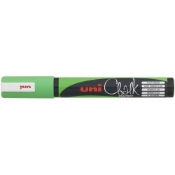 Marcador tiza líquida uni-ball chalk marker verde
