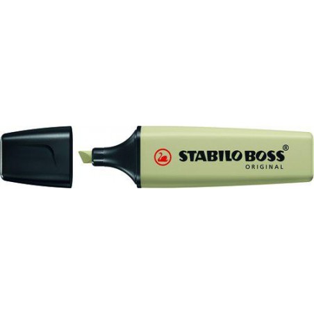 Marcador stabilo boss original nature verde barro
