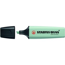Marcador stabilo boss original verde tierra