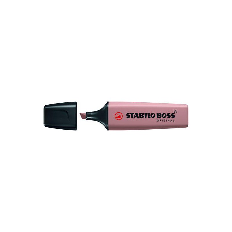Marcador stabilo boss original ocre oscuro