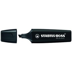 Marcador stabilo boss original negro